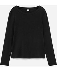 ARKET - Rib Long-Sleeve Top - Lyst