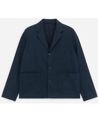 ARKET - Relaxed Cotton-Linen Blazer - Lyst