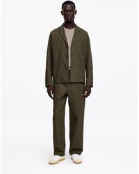 ARKET - Loose Cotton Linen Trousers - Lyst