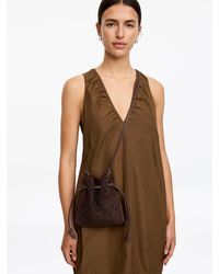 ARKET - Woven Straw Pouch - Lyst