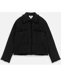 ARKET - Wool-Blend Bouclé Jacket - Lyst