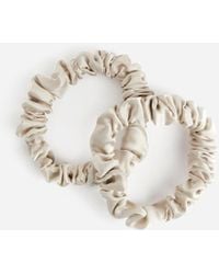 ARKET - Silk Scrunchies - Lyst