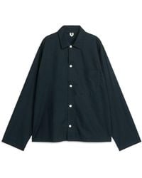 ARKET - Relaxed Poplin Shirt - Lyst