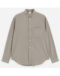 ARKET - Relaxed Poplin Shirt - Lyst
