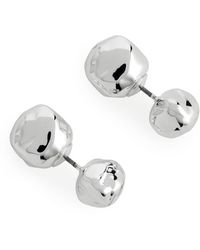 ARKET - Double-stud Earrings - Lyst