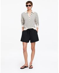 ARKET - Drawstring Poplin Shorts - Lyst