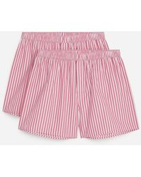 ARKET - Woven Boxers, Set Of 2 - Lyst