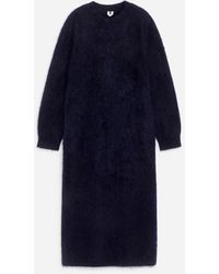 ARKET - Wool-Mohair Blend Dress - Lyst