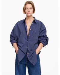 ARKET - Oversized Batwing Shirt - Lyst