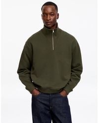 ARKET - Half Zip Sweatshirt - Lyst
