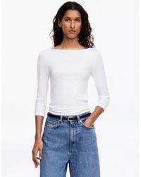 ARKET - Boat-Neck Top - Lyst