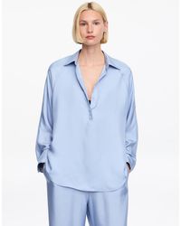 ARKET - Silk Twill Shirt - Lyst