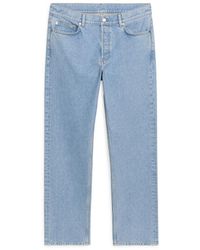 ARKET - Ocean Loose Straight Jeans - Lyst