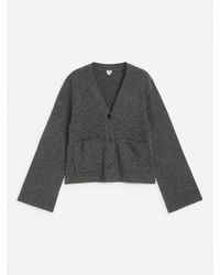 ARKET - Wool Cardigan - Lyst