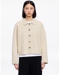 ARKET - Knitted Cotton Jacket - Lyst