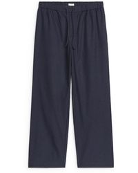 ARKET - Relaxed Drawstring Trousers - Lyst