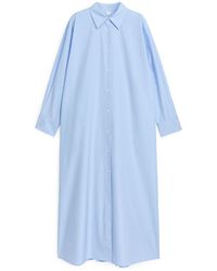 ARKET - Oversized Shirt Dress - Lyst