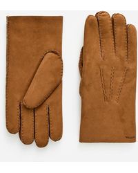 ARKET - Hestra Bernard Suede Gloves - Lyst