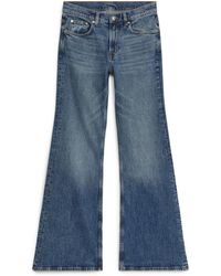 ARKET - Wave Slim Flared Stretch Jeans - Lyst
