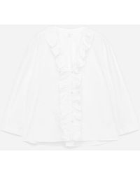 ARKET - Frill Blouse - Lyst