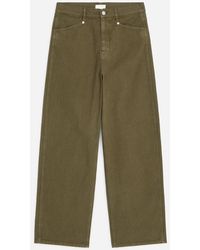 ARKET - Cotton Canvas Utility Trousers - Lyst