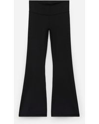 ARKET - Soft Stretch Flared Tights - Lyst