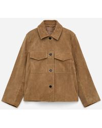 ARKET - Suede Jacket - Lyst