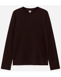 ARKET - Signature Long-Sleeve T-Shirt - Lyst