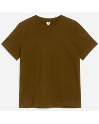 ARKET - Signature Short-Sleeve T-Shirt - Lyst