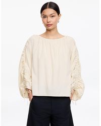 ARKET - Gathered Blouse - Lyst
