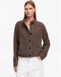 ARKET - Alpaca-Wool Blend Cardigan - Lyst