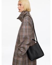 ARKET - Small Leather Bucket Bag - Lyst