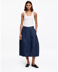 ARKET - Barrel Denim Skirt - Lyst