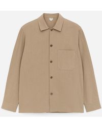 ARKET - Tencel Blend Canvas Overshirt - Lyst