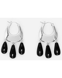 ARKET - Plated Hoop Earrings - Lyst