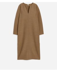 ARKET - Wool-Blend Tunic Dress - Lyst