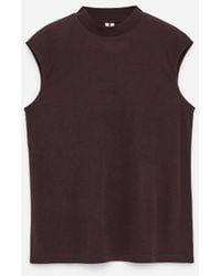 ARKET - Mock-Neck Sleeveless Top - Lyst