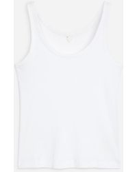 ARKET - Rib Tank Top - Lyst