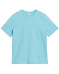 ARKET Cotton Ruffle-neck Tuxedo Shirt 