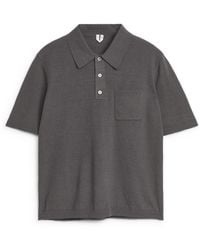 ARKET - Short-sleeve Polo Shirt - Lyst