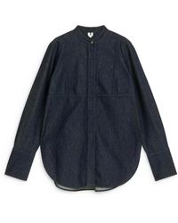 ARKET - Denim Shirt - Lyst