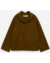 ARKET - Doublé Wool-Blend Top - Lyst