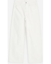 ARKET - Cotton Canvas Utility Trousers - Lyst