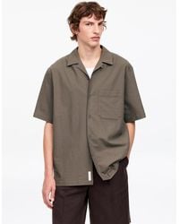 ARKET - Seersucker Resort Shirt - Lyst