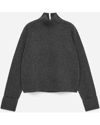 ARKET - Roll-Neck Wool Jumper - Lyst