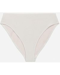 ARKET - Mid Waist Crinkle Bikini Bottom - Lyst