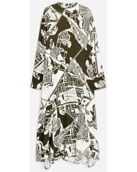 ARKET - Stockholm Print Maxi Dress - Lyst
