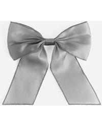 ARKET - Silk Organza Bow - Lyst