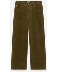 ARKET - Coral Corduroy Wide Jeans - Lyst