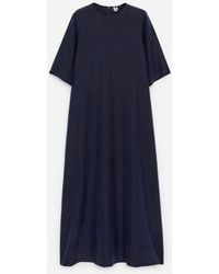 ARKET - Silk T-Shirt Dress - Lyst